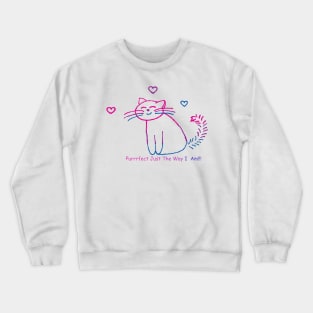 Bisexuality Kitty! Crewneck Sweatshirt